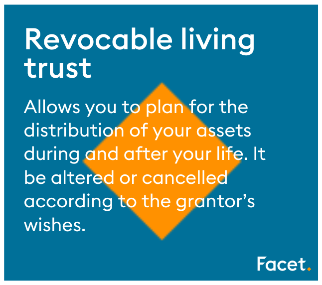 Revocable living trust definition 