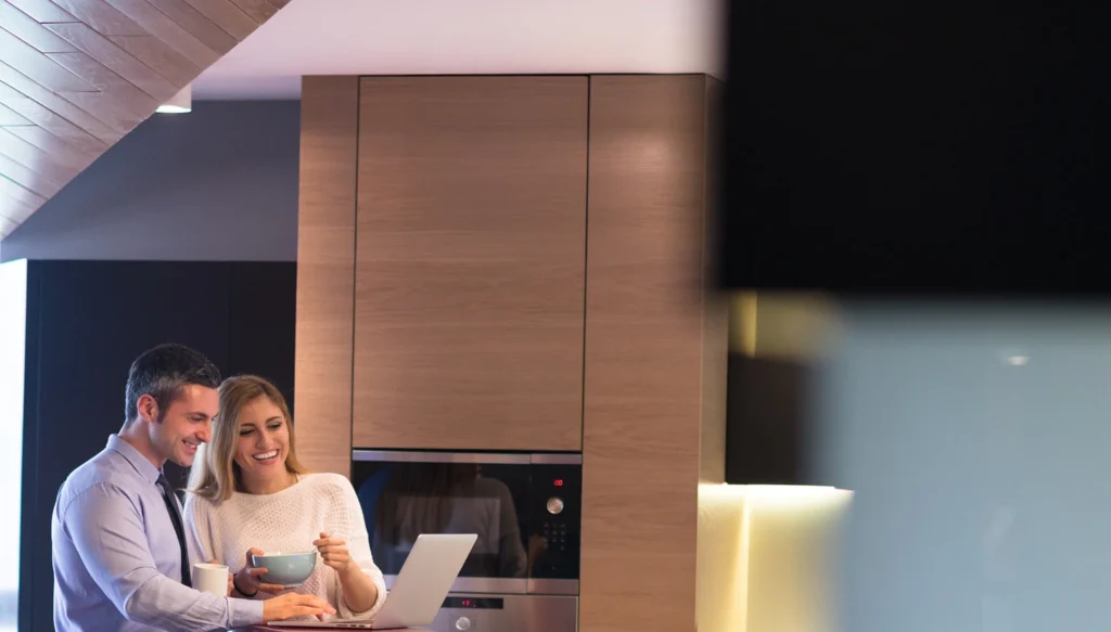 People working in office