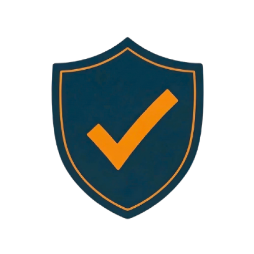 Shield with a checkmark