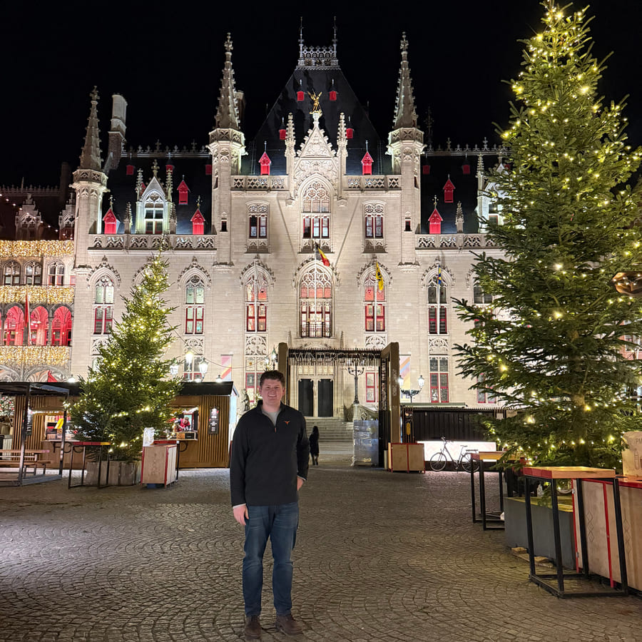 Jordan Scott: First trip to Europe