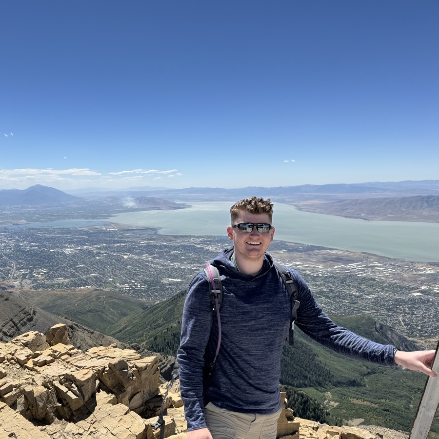 Jordan Scott: Peak of Mount Timpanogas