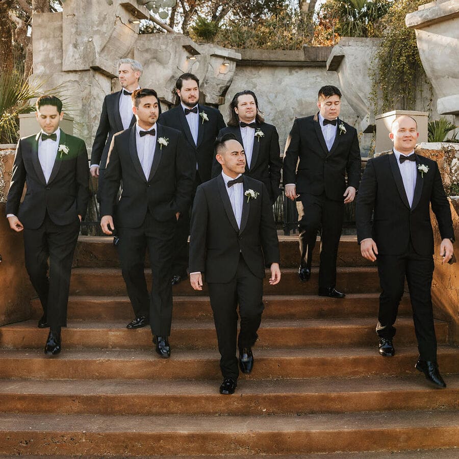 Lucas Pelletier: Groomsmen for Lucas's friend's wedding in Austin