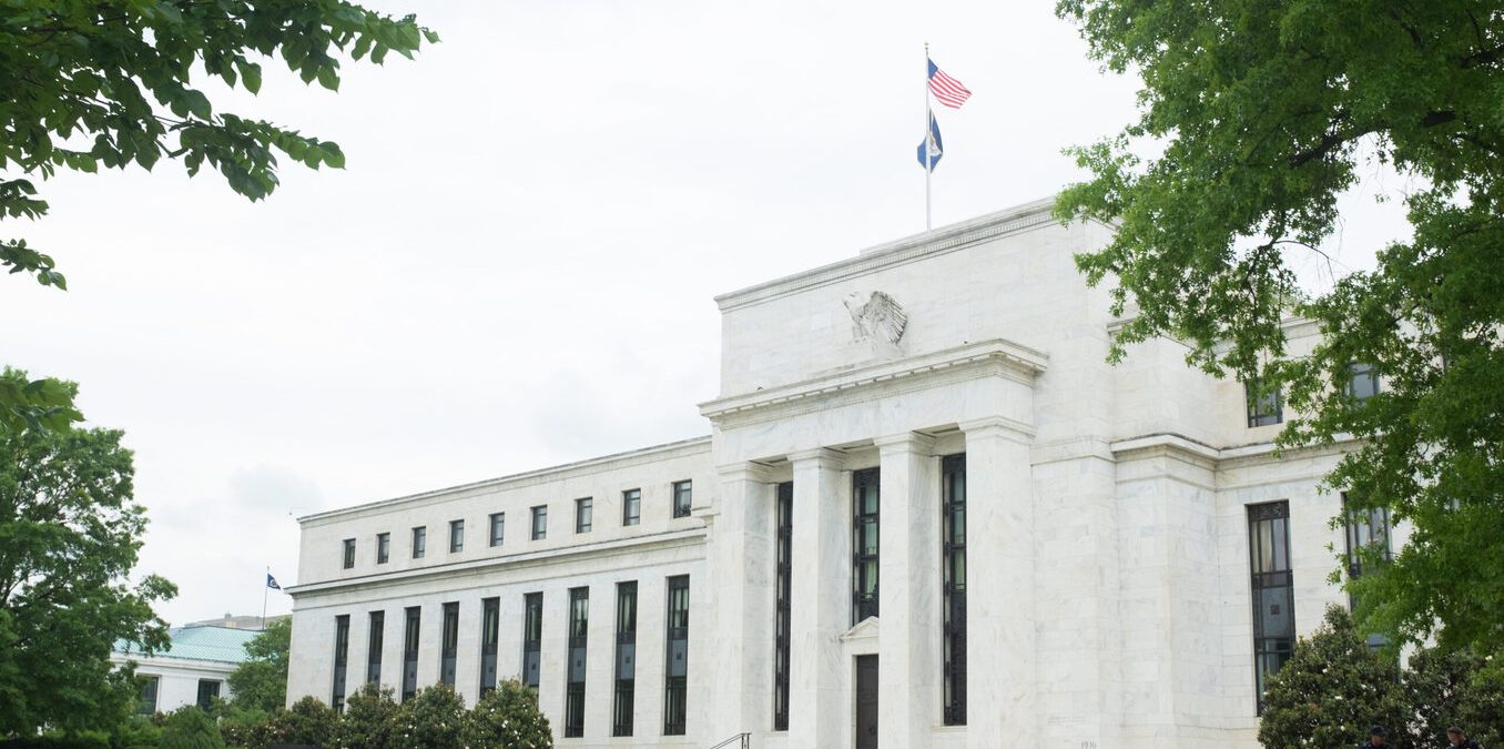 Federal Reserve Building In Washington DC, United States