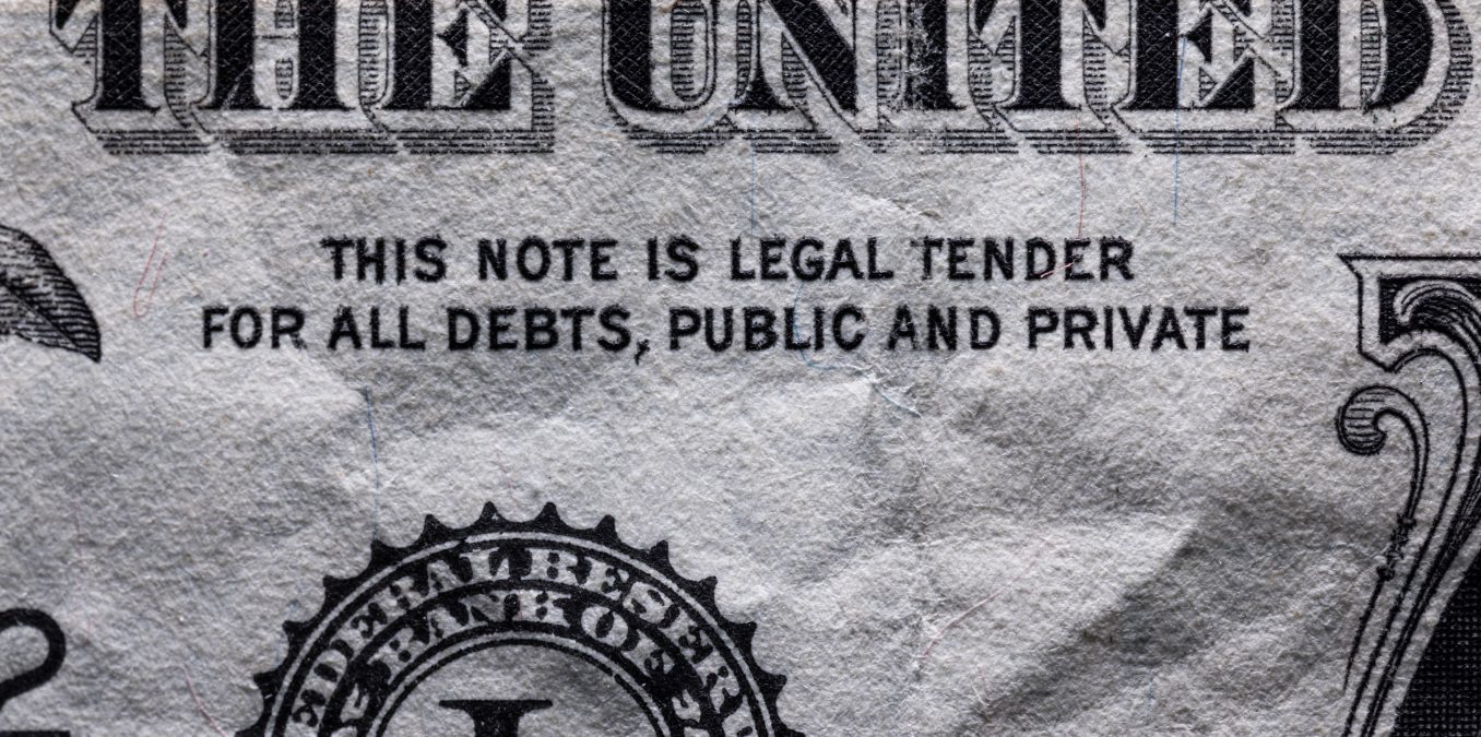Macro,Image,Of,A,One,Dollar,Bill,As,A,Conept
